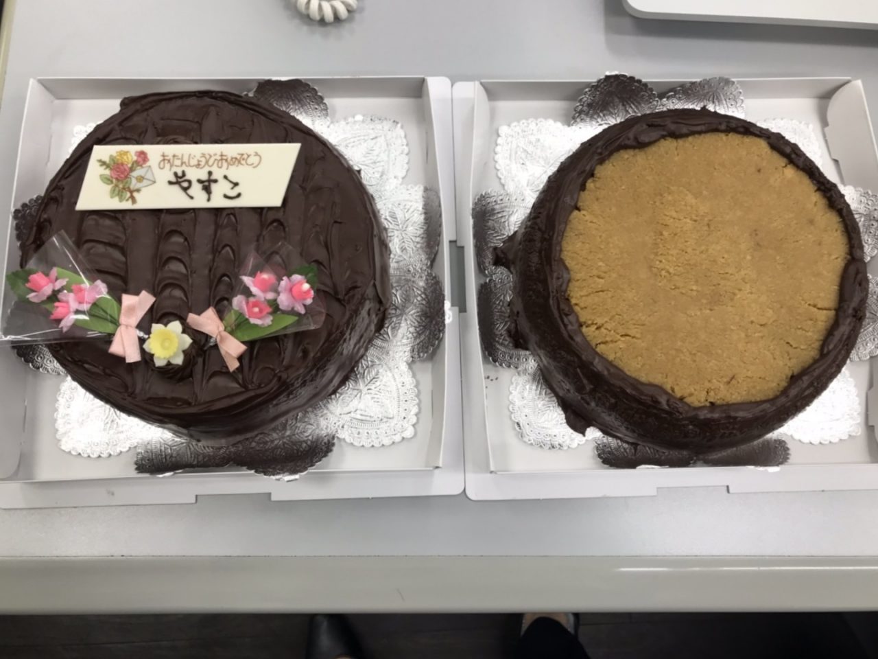 8月誕生日 大好きなアロハのケーキ 沖縄のカーコーティング カーフィルム キズヘコミはザップスへ 沖縄 カーケアショップザップス